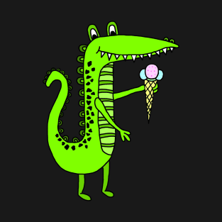 Cartoon Gator T-Shirt