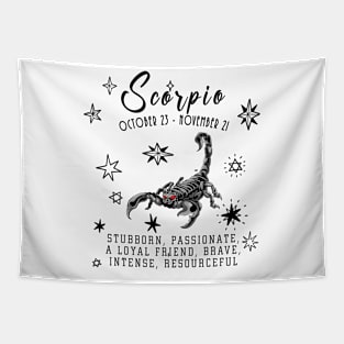 Scorpio horoscope Tapestry