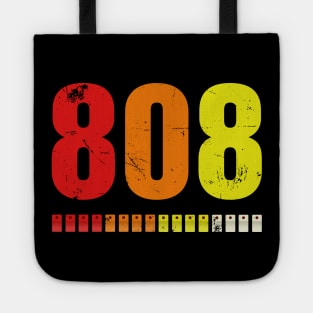 TR 808 Legendary Electronic Drum Machine from the 80s Tote