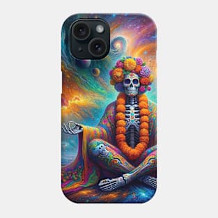 Celestial Day of the Dead Phone Case