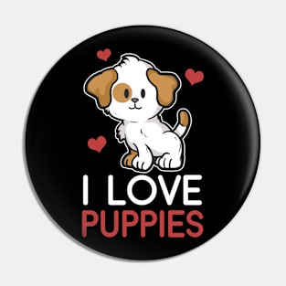 I love puppies Pin