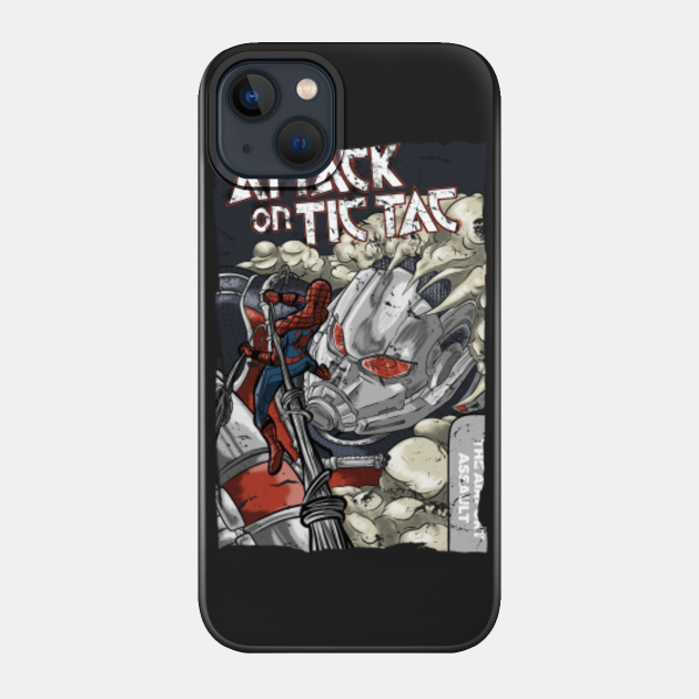 Attack on Tic Tac - Spider Man - Phone Case