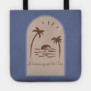 Dreaming of the Sea Palm Trees Tote