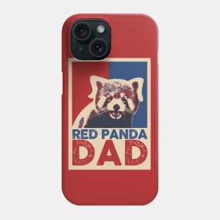 Red Panda Dad Pop Art Style Phone Case