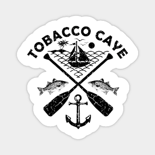 Tobacco Caye Beach, Belize, Boat Paddle Magnet