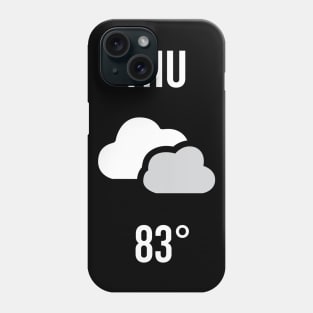 Thursday Weather Costume Phone Case