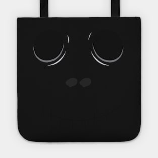 Smiling Ghost Face Tote