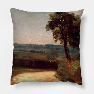 The Lane from East Bergholt to Flatford by John Constable Pillow