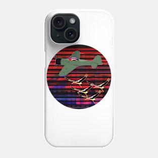 Airplane and Storks Phone Case