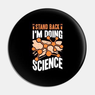 Funny Science Teacher Chemistry Chemist Gift Pin