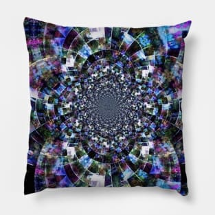 Abstract fractal in vivid colors Pillow