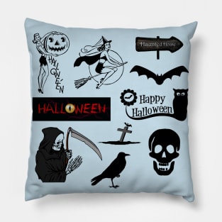 Halloween All Items Pillow