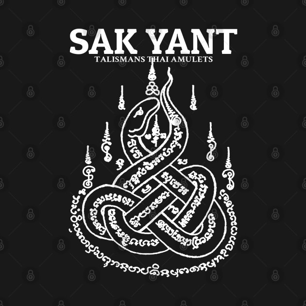 Sak Yant Muay Thai Snake by KewaleeTee