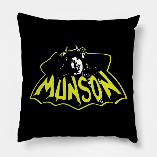 EDDIE MUNSON Pillow by Errore