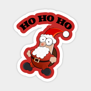 Santa Christmas Design Magnet