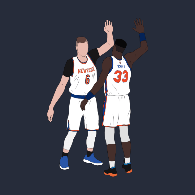 Kristaps Porzingis + Patrick Ewing "Franchise Bigs" by KNR