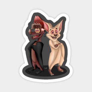 Batty and Bartok Magnet