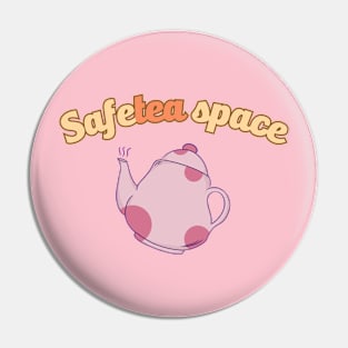 SafeTea space teapot Pin