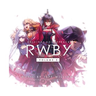 RWBY - Volume 5 OST Album Cover T-Shirt