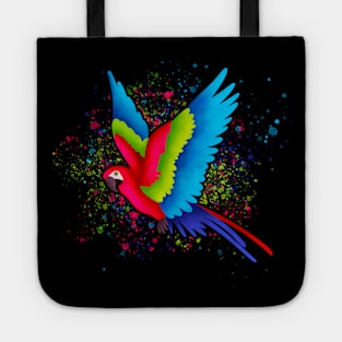 Colorful Parrot Tote