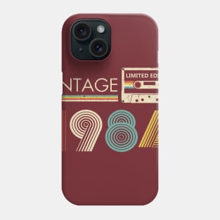 Vintage 1984 Limited Edition Cassette Phone Case