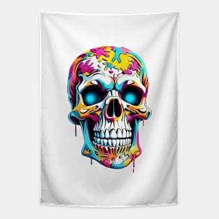 skull art design Tapestry