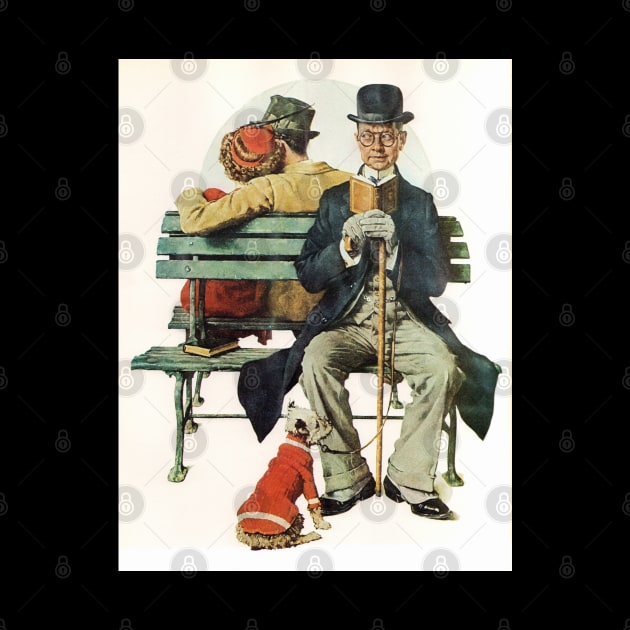 All Buttoned Up 1936 - Norman Rockwell by Oldetimemercan