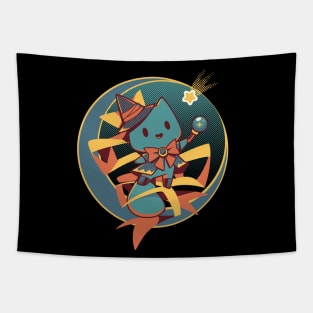 Witchy Cat Tapestry