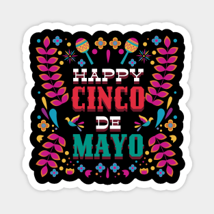 Happy Cinco De Mayo Magnet