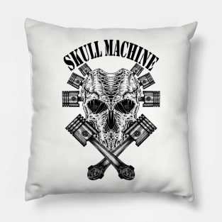 Skull Machine Pillow