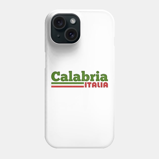 Calabria, Italy // Retro Style Design Phone Case by DankFutura