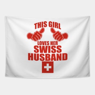 swiss husband Tapestry