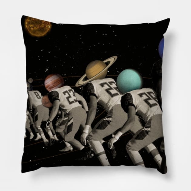 Orbit Pillow by Ali del sogno