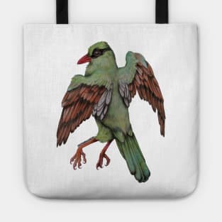 Javan Green Magpie SING FOR SONGBIRDS Tote