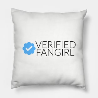 Verified Fangirl Pillow