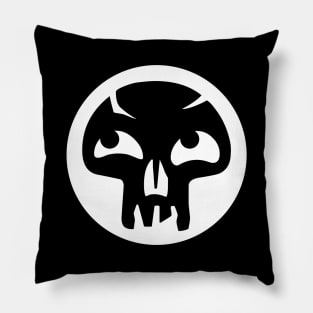 Black fun mana Pillow