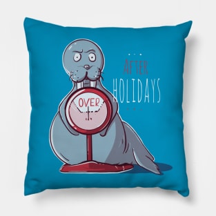 After Holidays Pillow