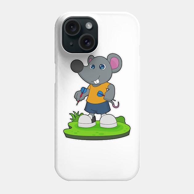 Mouse Darts Dart Phone Case by Markus Schnabel