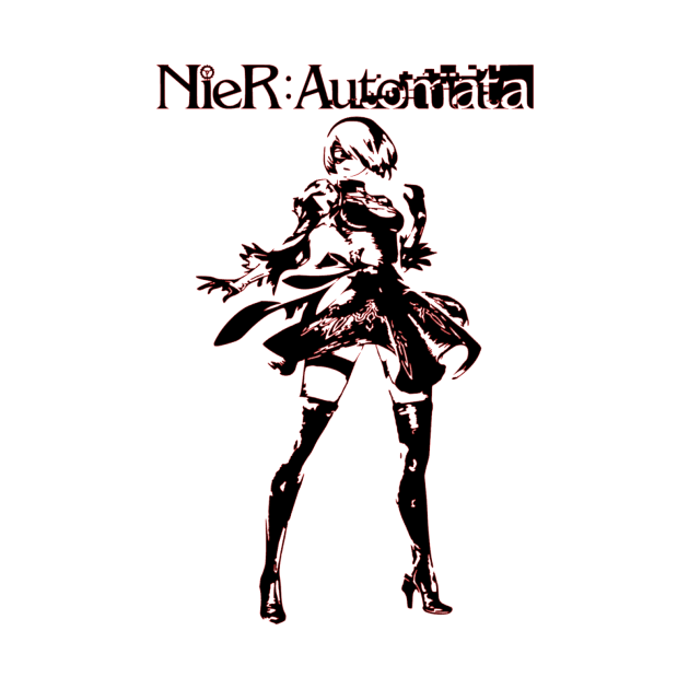 2B Nier Automata by OtakuPapercraft