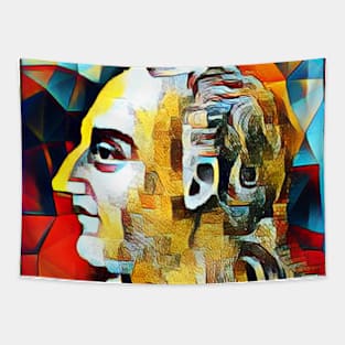 Livy Abstract Portrait | Livy Artwork 2 Tapestry