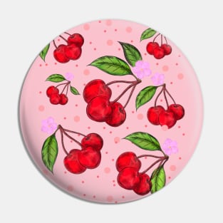 Cherries Pin