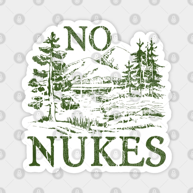 No Nukes Magnet by darklordpug