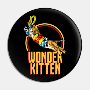 Wonder Kitten Pin