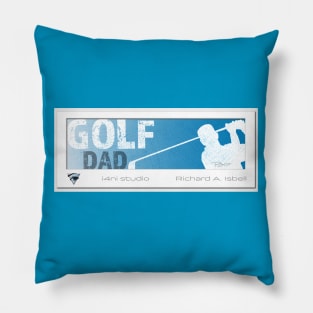 Golf Dad (Blue version) Pillow