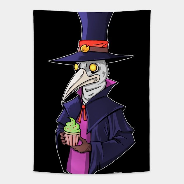 A Sweet Plague Doctor Remedy Tapestry by TaliDe