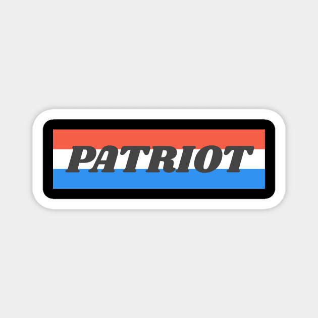 Retro Patriot Magnet by Retro Patriot