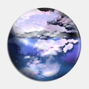 pink moon fantasy world Pin