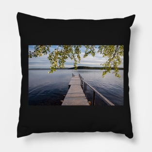 The Birch-Framed Jetty Pillow