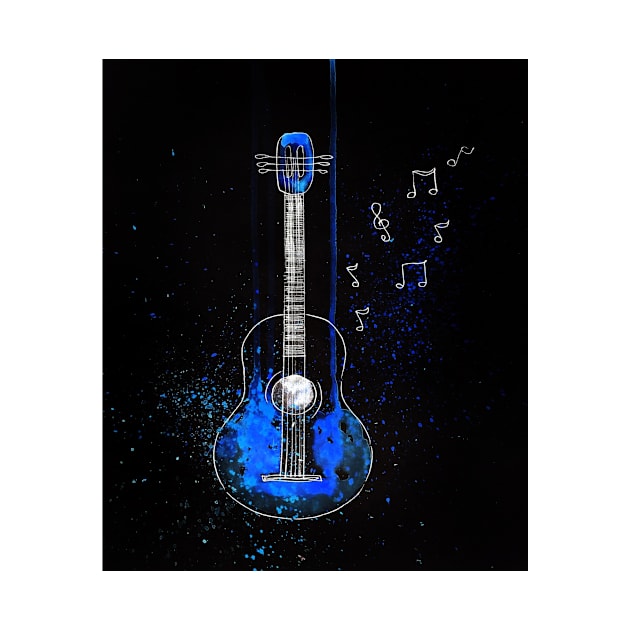 Blue Guitar by naturebabylon