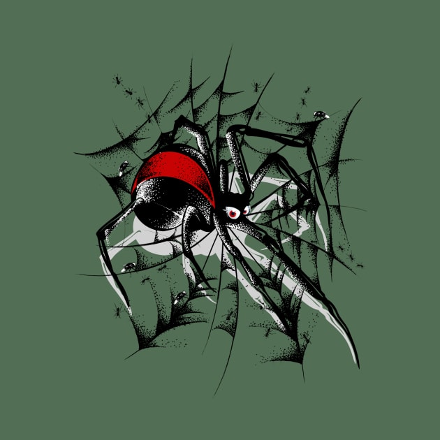 Black Widow Spider by Buy Custom Things